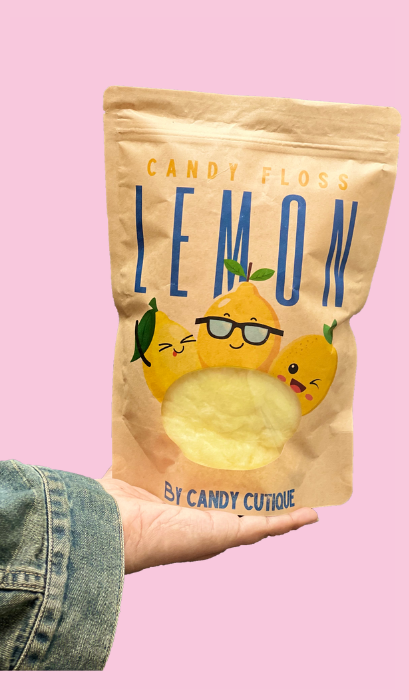 Lemon Candy Floss Jumbo Bag